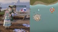 Location of The Colorful "Blue" quest (Image via Sportskeeda Gaming/Infold Games)